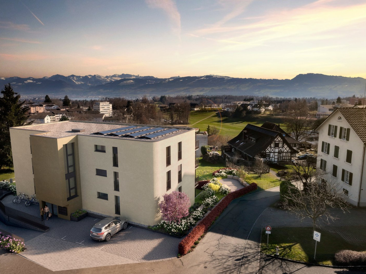 4 1/2-Zimmer Gartenwohnung, Sonnig, Ruhig, Mitten im Dorf